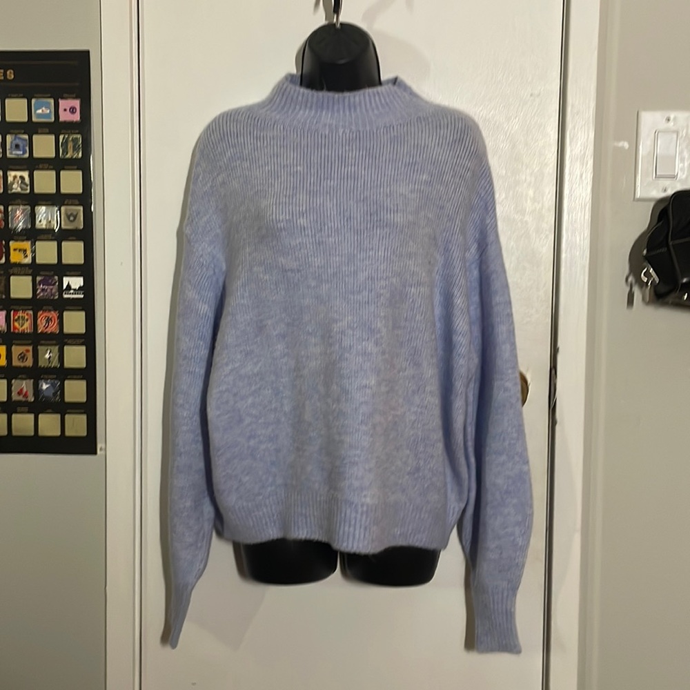 Lilac Mock Neck sweater